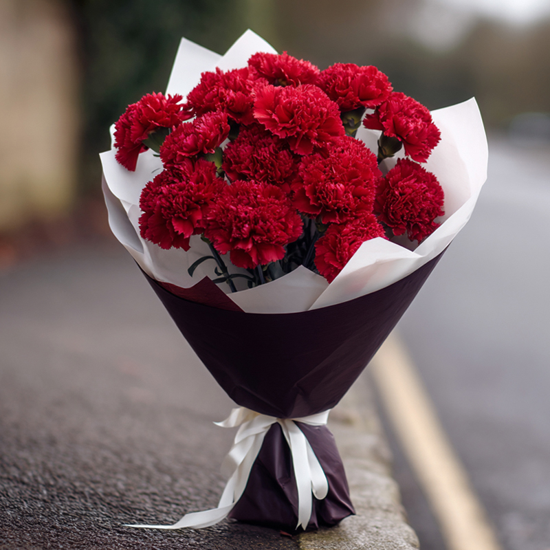 How to write congratulatory words on Harvey’s opening flower basket?