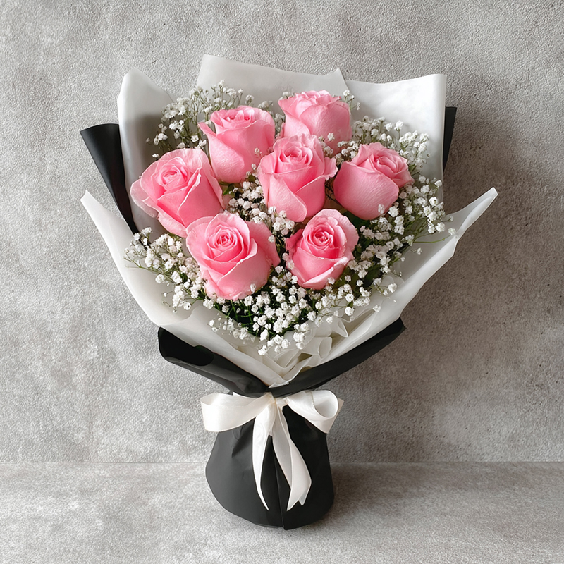 How to write the congratulatory message on the opening flower basket of Garden City Hotel?